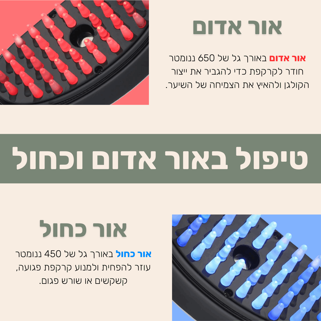 המברשת לשיער בריא וחזק יותר של LAVIÉRE